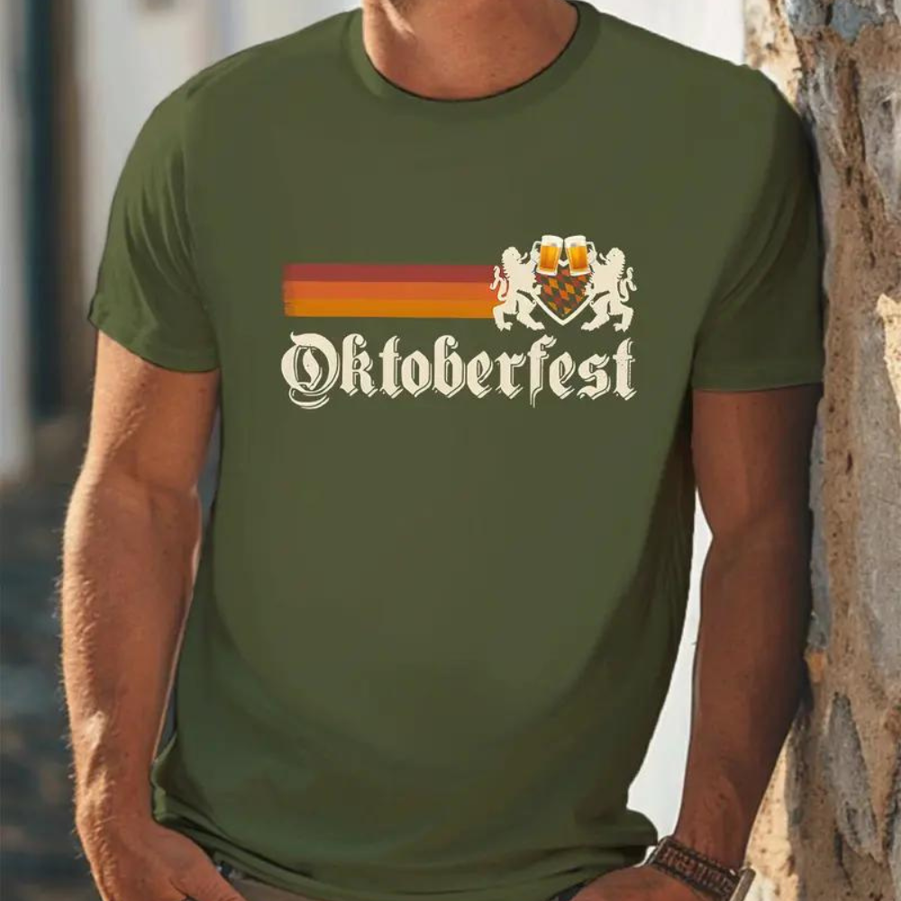 Bjorn - Chemise festive Oktoberfest décontractée