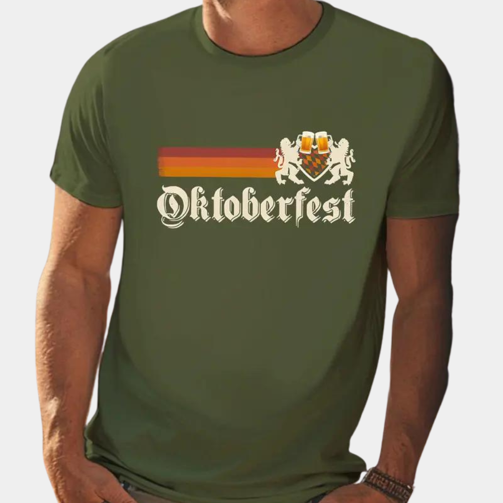 Bjorn - Chemise festive Oktoberfest décontractée