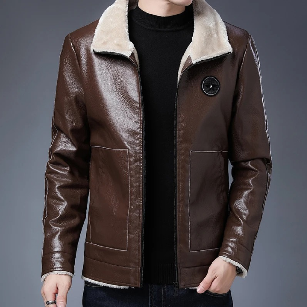 CHERON - Manteau d'Hiver Tendance pour Hommes